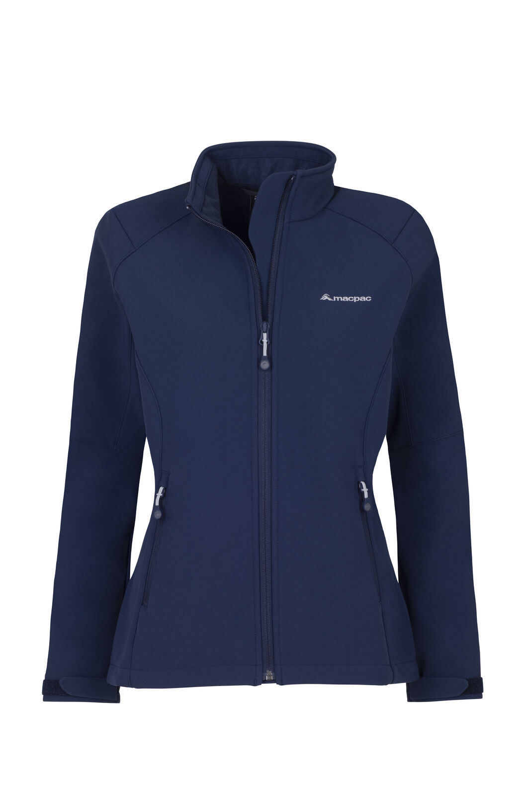 Macpac Women's Sabre Softshell Jacket, Black Iris, hi-res