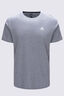 Macpac Men's Paparoa NP Fairtrade Organic Cotton T-Shirt, Grey Marle, hi-res