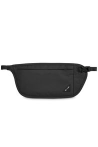 Pacsafe Coversafe V100 RFID Blocking Waist Wallet, Black, hi-res