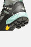 Lippi Women's Bravo Evo Mid Hiking Boots, Dark Grey/Turquoise, hi-res