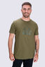 Macpac Men's Vintage Co T-Shirt, Winter Moss, hi-res