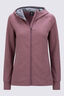 Macpac Women's Craigieburn Merino Blend Jacket, Wistful Mauve Marle, hi-res