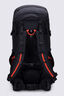 Macpac Bushline 68L Hiking Backpack, Black/Orange, hi-res