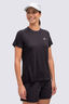 Macpac Women's Mason Merino Tech T-Shirt, Black, hi-res