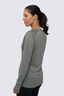 Macpac Women's Long Sleeve Exothermal Top, Agave, hi-res