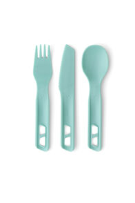 Sea to Summit Passage Cutlery Set &mdash; 3 Piece, Aqua Sea, hi-res