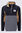 Macpac Men&rsquo;s Heritage Fleece Pullover, Black/Asphalt/Dijon, hi-res