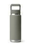 YETI&reg; Rambler&reg; Bottle with Straw Cap &mdash; 26 oz, Pampa Green, hi-res