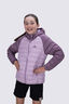 Macpac Kids' Uber Light Hooded Down Jacket, Grapeade/Fair Orchid, hi-res