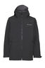 Macpac Kids' Sabre Hooded Softshell Jacket, Black, hi-res