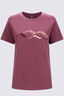 Macpac Women's McIntyre Mountains Fairtrade Organic Cotton Short Sleeve T-Shirt, Nocturne, hi-res