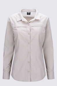 Macpac Women's brrr° Long Sleeve Shirt, Peyote, hi-res