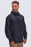 Macpac Men's Mistral Rain Jacket, Black, hi-res