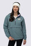 Macpac Women&rsquo;s Heritage Fleece Lined Windbreaker, North Atlantic, hi-res