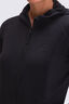Macpac Women's Mountain Hooded Fleece Jacket, True Black, hi-res