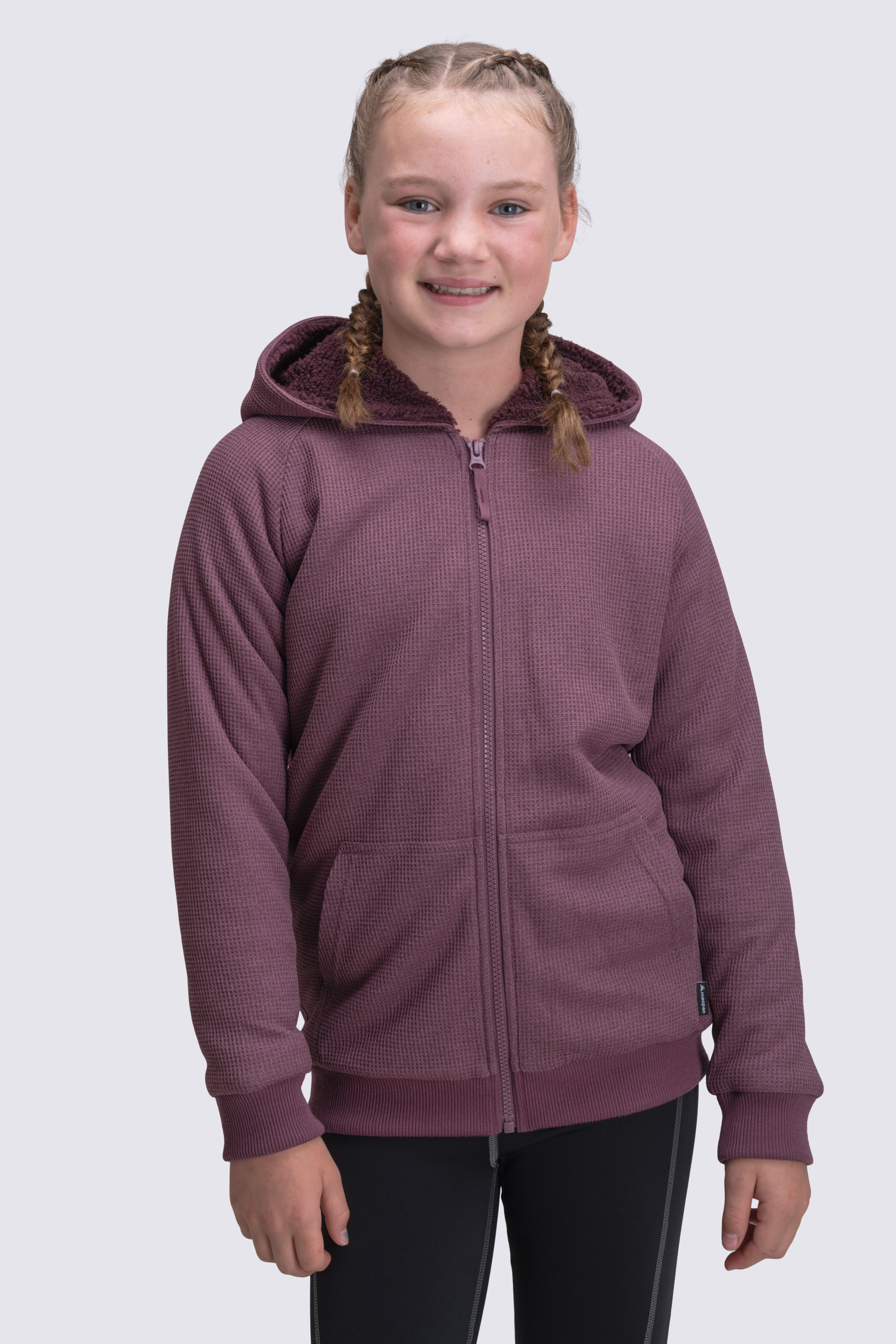 Macpac waffle on sale sherpa hoody