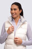 Macpac Women's Halo Down Vest ♺, Tofu, hi-res