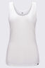 Macpac Women's 150 Merino Singlet, Snow White, hi-res