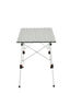 Macpac Flat Fold Camp Table, ALUMINIUM, hi-res