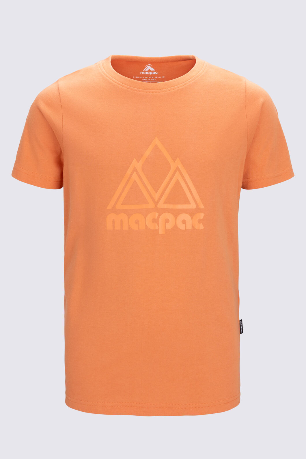 Macpac Kids' Vintage Graphic T-Shirt, Dusty Orange, hi-res