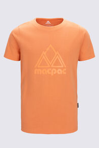 Macpac Kids' Vintage Graphic T-Shirt, Dusty Orange, hi-res