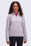 Macpac Women's Tui Fleece Pullover, Oyster Mushroom, hi-res