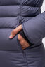 Macpac Women's Aurora Hooded Down Coat, Greystone, hi-res