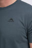 Macpac Men's Abel Tasman Topo Fairtrade Organic Cotton Short Sleeve T-Shirt, Dark Slate, hi-res