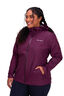 Macpac Women's Mistral Rain Jacket, Grape Wine, hi-res
