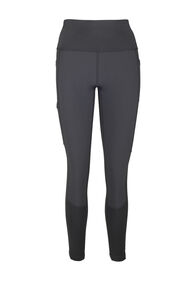 Macpac Women's There and Back Tights, Black, hi-res