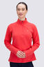 Macpac Women's Tui Fleece Pullover, Poinsettia, hi-res