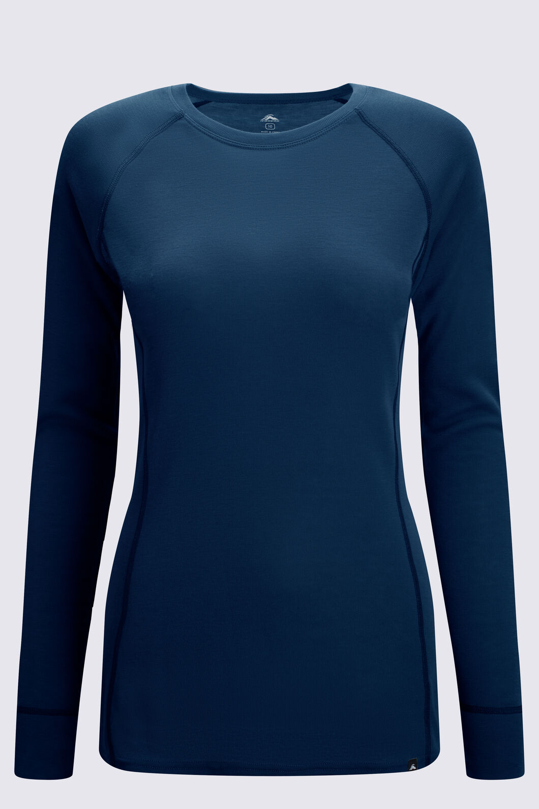 Macpac Women's Geothermal Long Sleeve Top, Naval Academy, hi-res