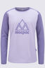 Macpac Kids' Vintage Fairtrade Organic Cotton Long Sleeve T-Shirt, Orchid Petal, hi-res