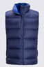 Macpac Men's Sundowner Down Vest, Naval Academy, hi-res