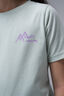 Macpac Kids&rsquo; Summer Mountain T-Shirt, Surf Spray, hi-res