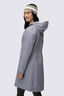 Macpac Women&rsquo;s Mistral Long Raincoat, Minimal Grey, hi-res