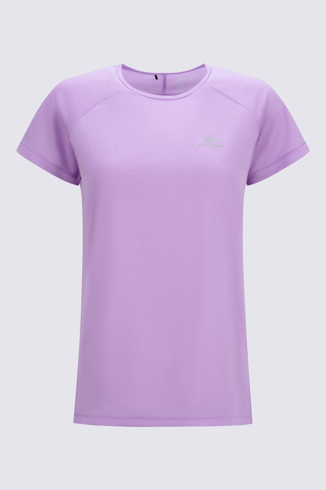 Macpac Women's Cass Short Sleeve T-Shirt, African Violet Marle, hi-res