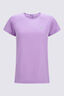 Macpac Women's Cass Short Sleeve T-Shirt, African Violet Marle, hi-res