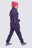 Macpac Kids' Heritage Fleece Pants, Loganberry/Seafog, hi-res