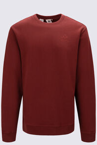 Macpac Men's Vintage Heavyweight Fairtrade Organic Crew, Fired Brick, hi-res