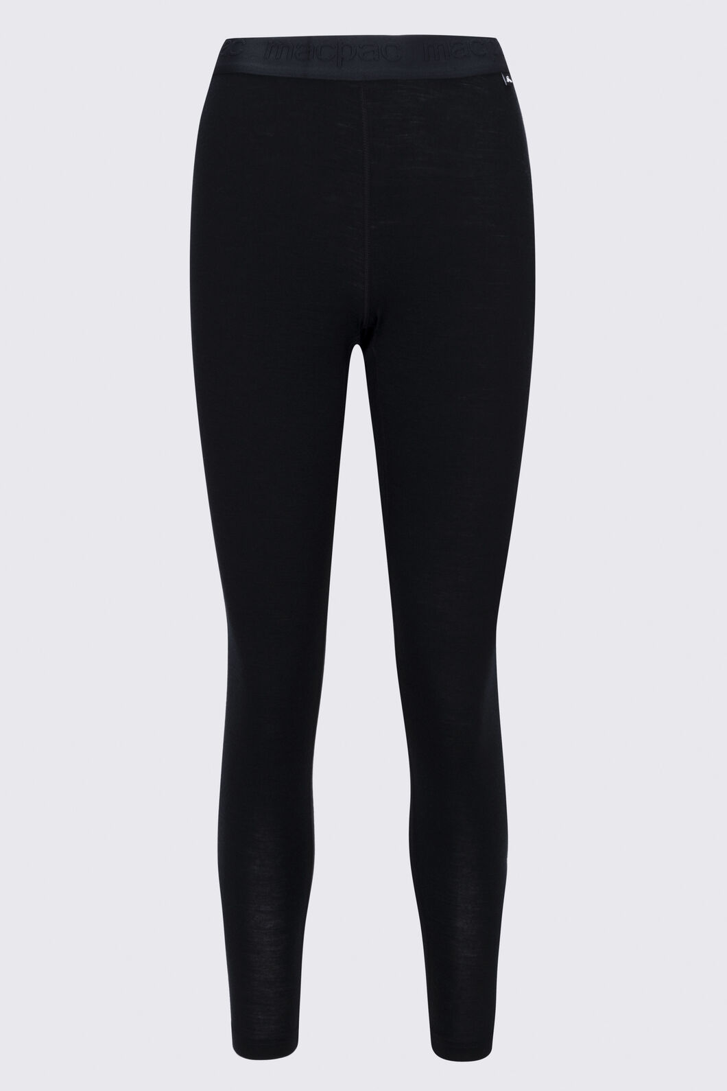 Macpac Women's 180 Merino Long Jane, Black, hi-res