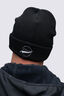 Macpac Paralympics Baseline Merino Blend Beanie, Ebony, hi-res