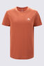 Macpac Women's Arthurs Pass NP Fairtrade Organic Cotton T-Shirt, Auburn, hi-res
