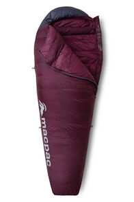 Macpac Large Dusk 400 Down Sleeping Bag (-3°C), Fig, hi-res