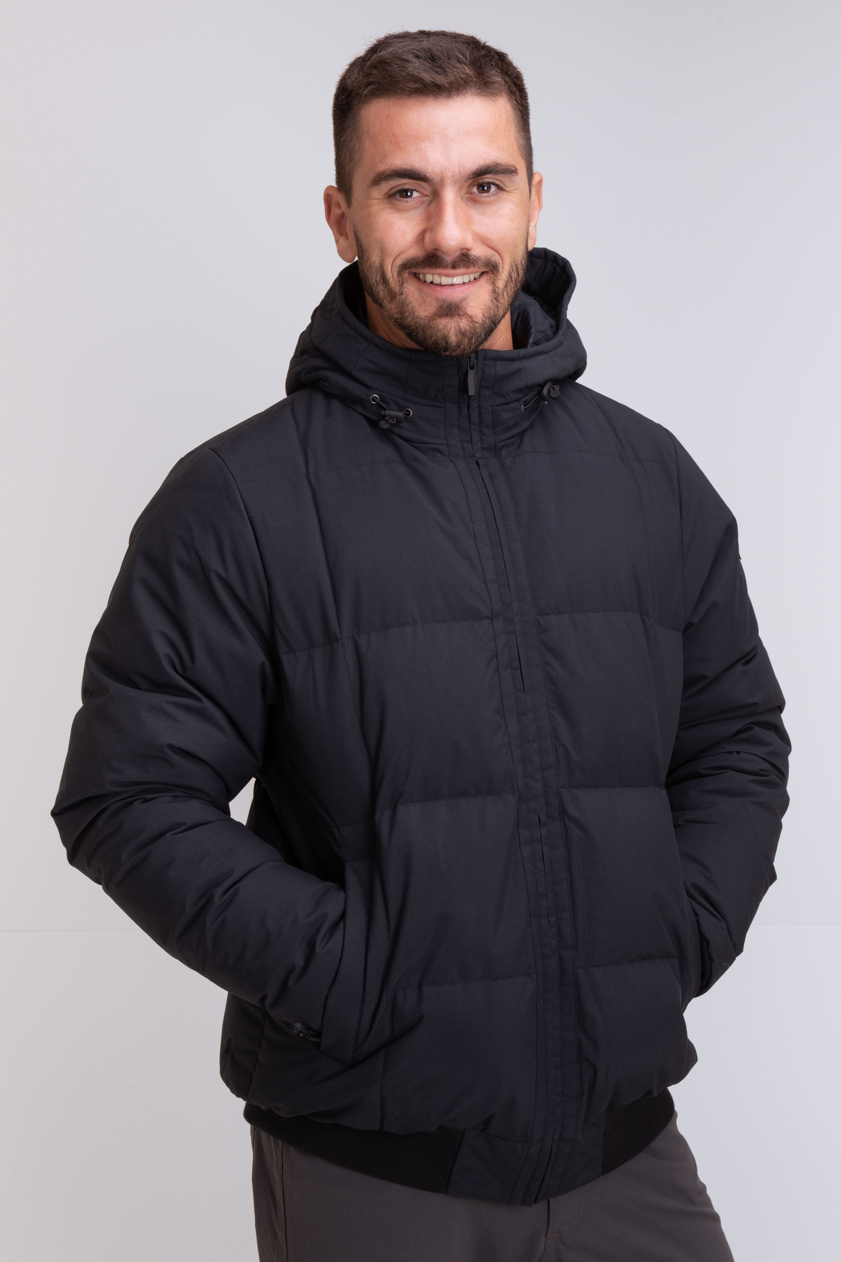 Domain Hooded Down Bomber Jacket | Macpac