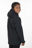 Macpac Kids' Sabre Hooded Softshell Jacket, Black, hi-res