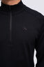 Macpac Men's Kauri 280 Merino Pullover, Black, hi-res
