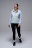 Macpac Women&rsquo;s Heritage Fleece Pullover, Skyway/Windward Blue, hi-res