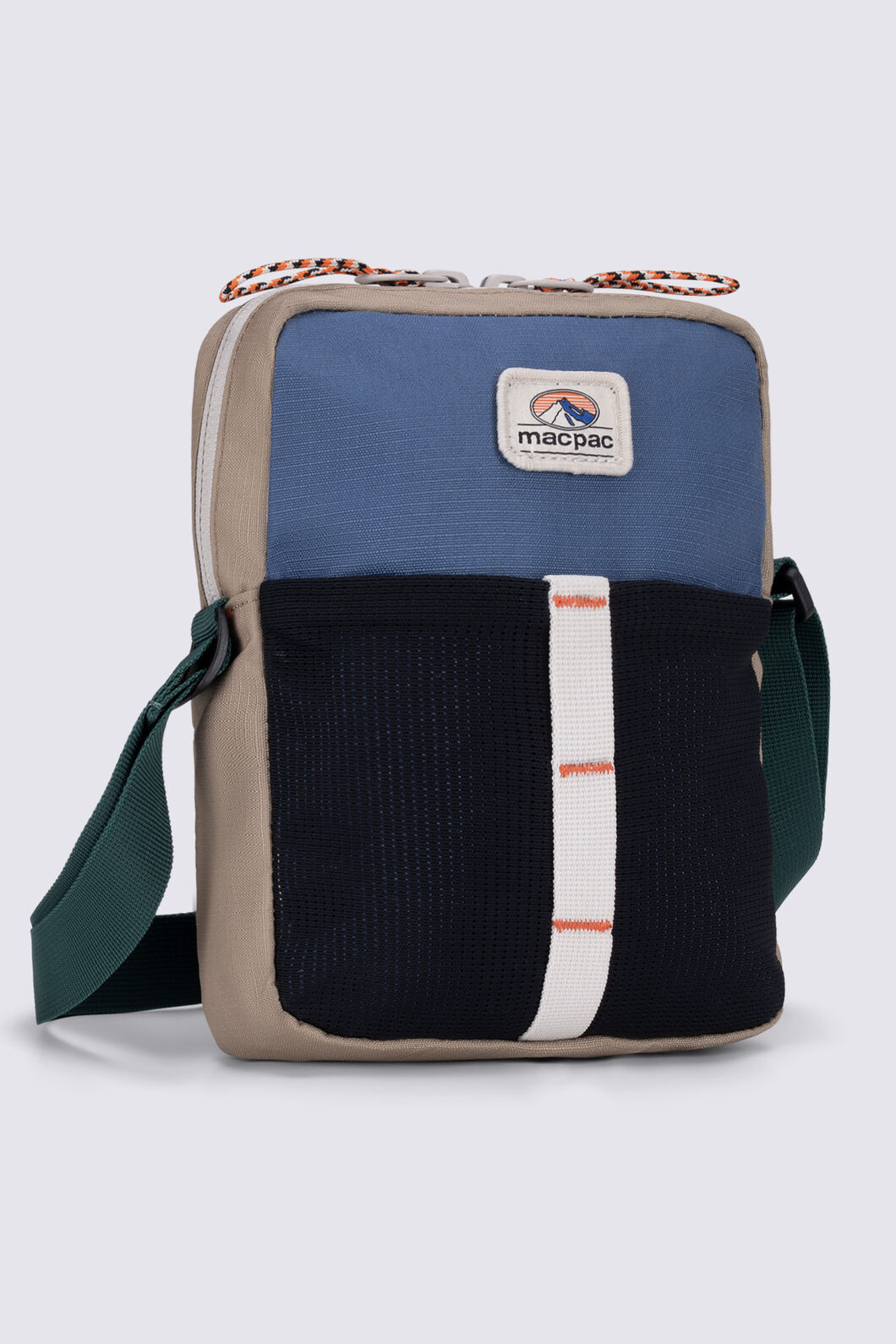 Macpac Wilderness Crossbody V2, Ensign Blue/Lead Gray, hi-res