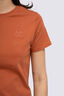 Macpac Women's Vintage Embroidered Fairtrade Organic Cotton Short Sleeve T-Shirt, Auburn, hi-res
